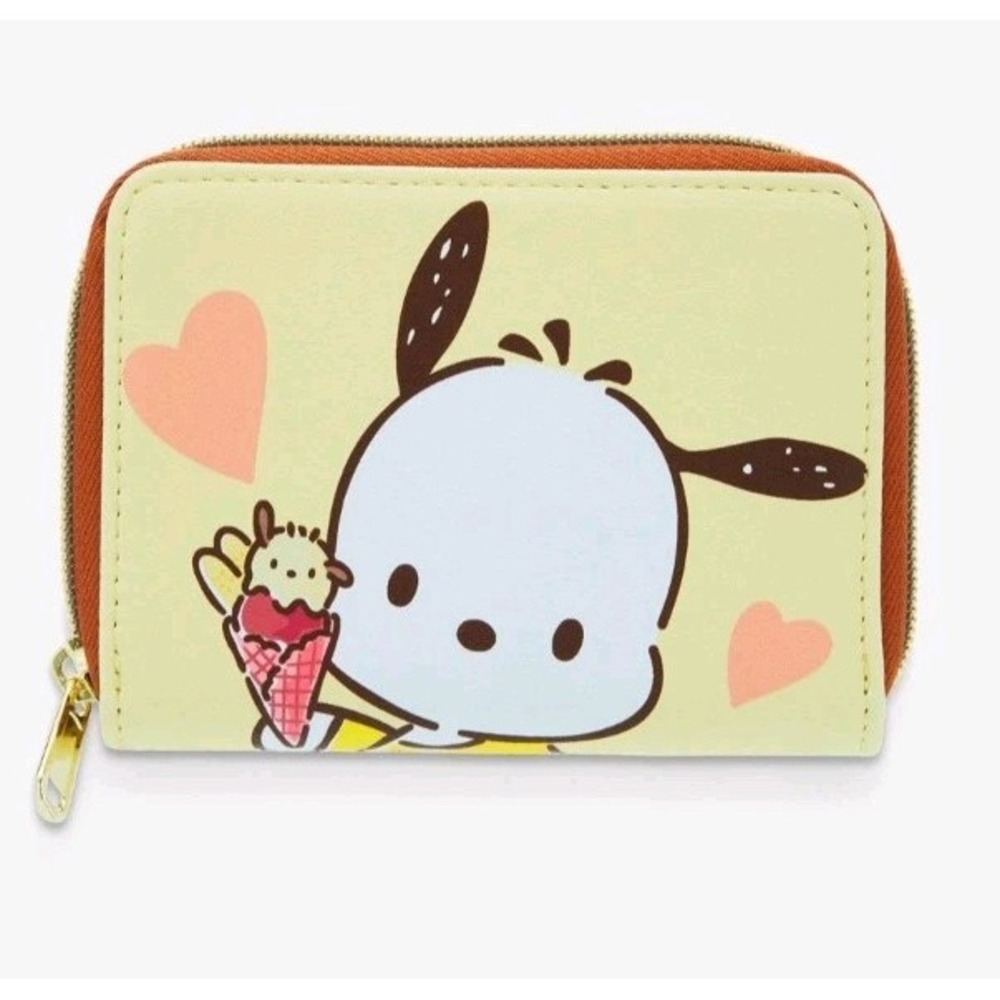 Loungefly Pochacco Ice Cream Treats Desserts Hearts Wallet Spring Pastels NWT!